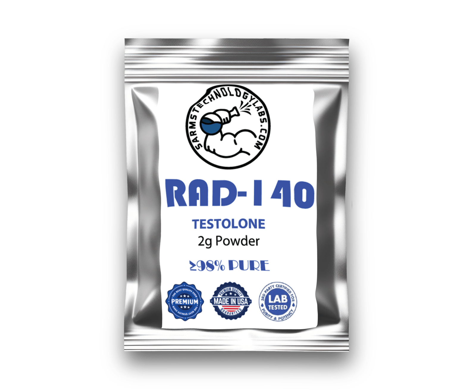 Buy RAD 140 Powder (Testolone) | 2 Grams - SARMS TECH